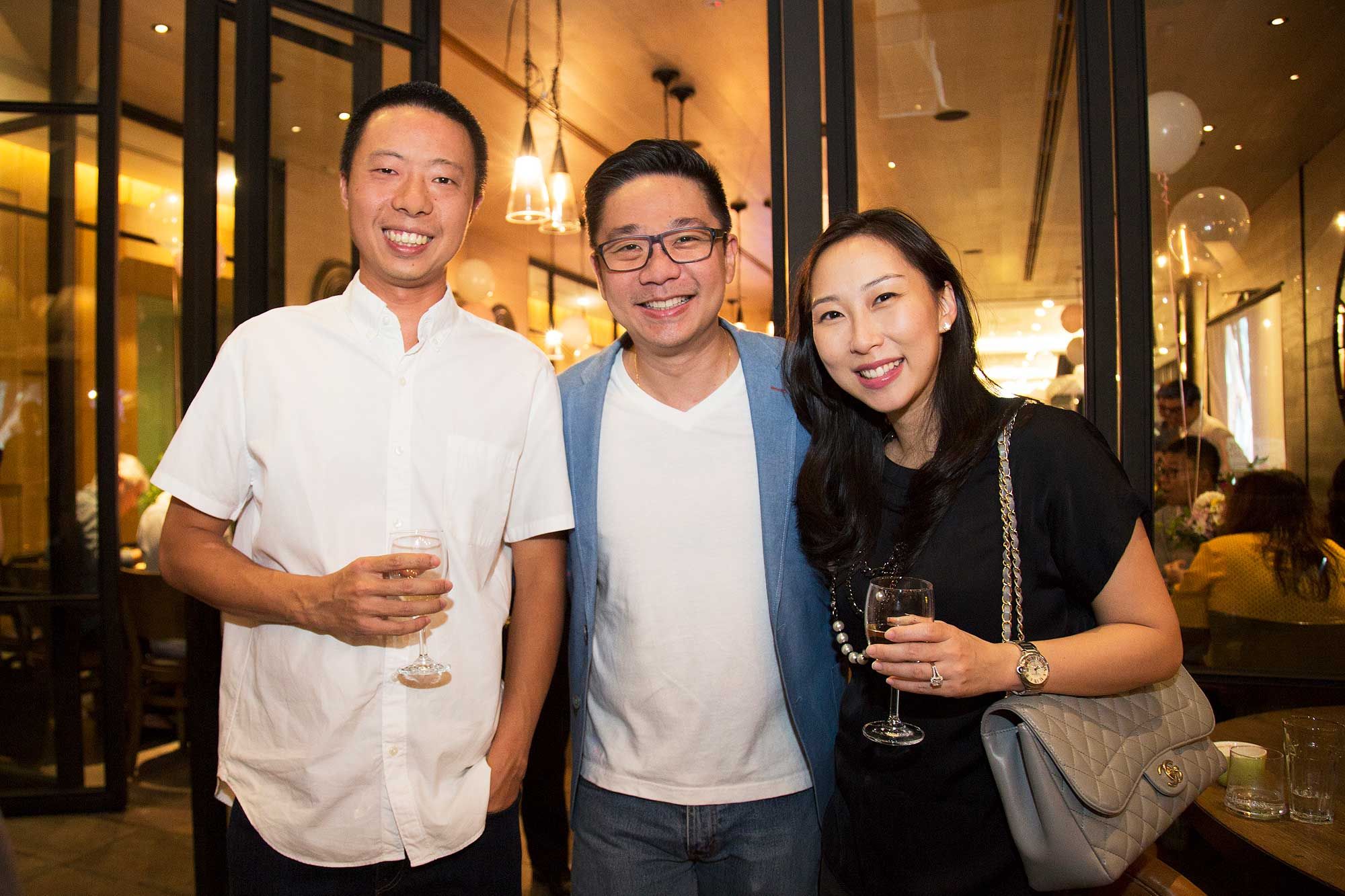 Mac Chung Hui, Raymond Chou and Jessie Soon