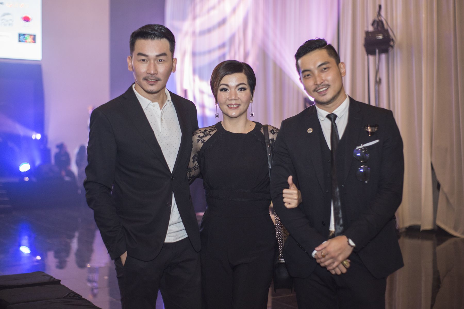 Orson Liew, Maggie Wan and Zen Ng