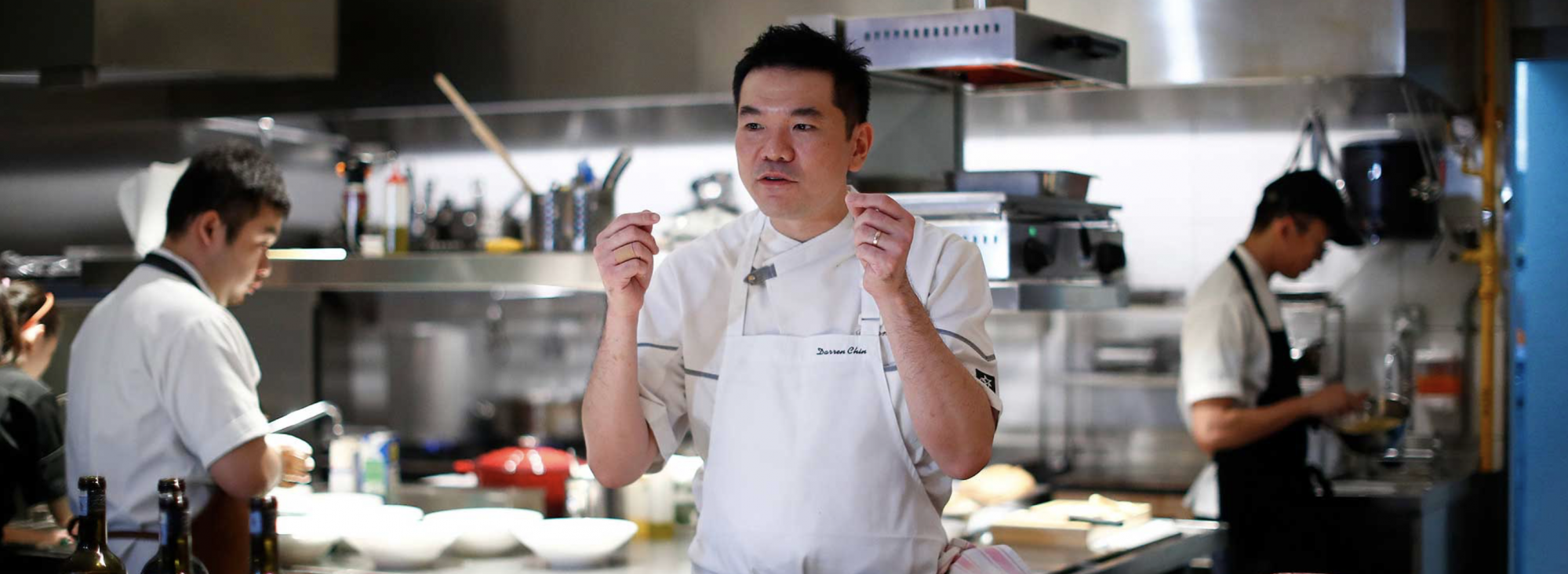 Darren Chin, chef-patron of Bref. Photo: Courtesy of Moet Hennessy Diageo.