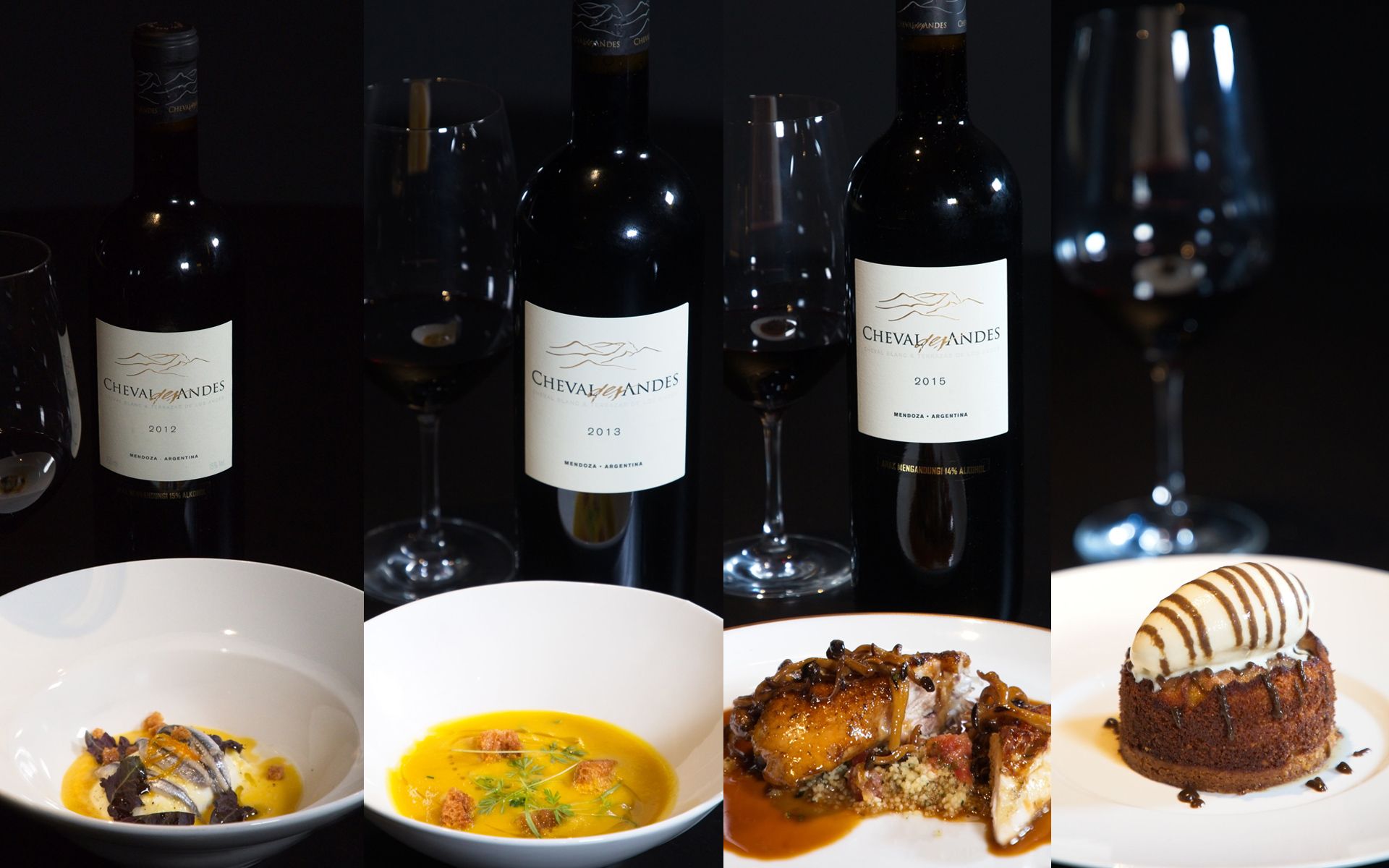 A vertical tasting of Cheval des Andes wines at Bref by Darren Chin. Photo: Courtesy of Moet Hennessy Diageo.