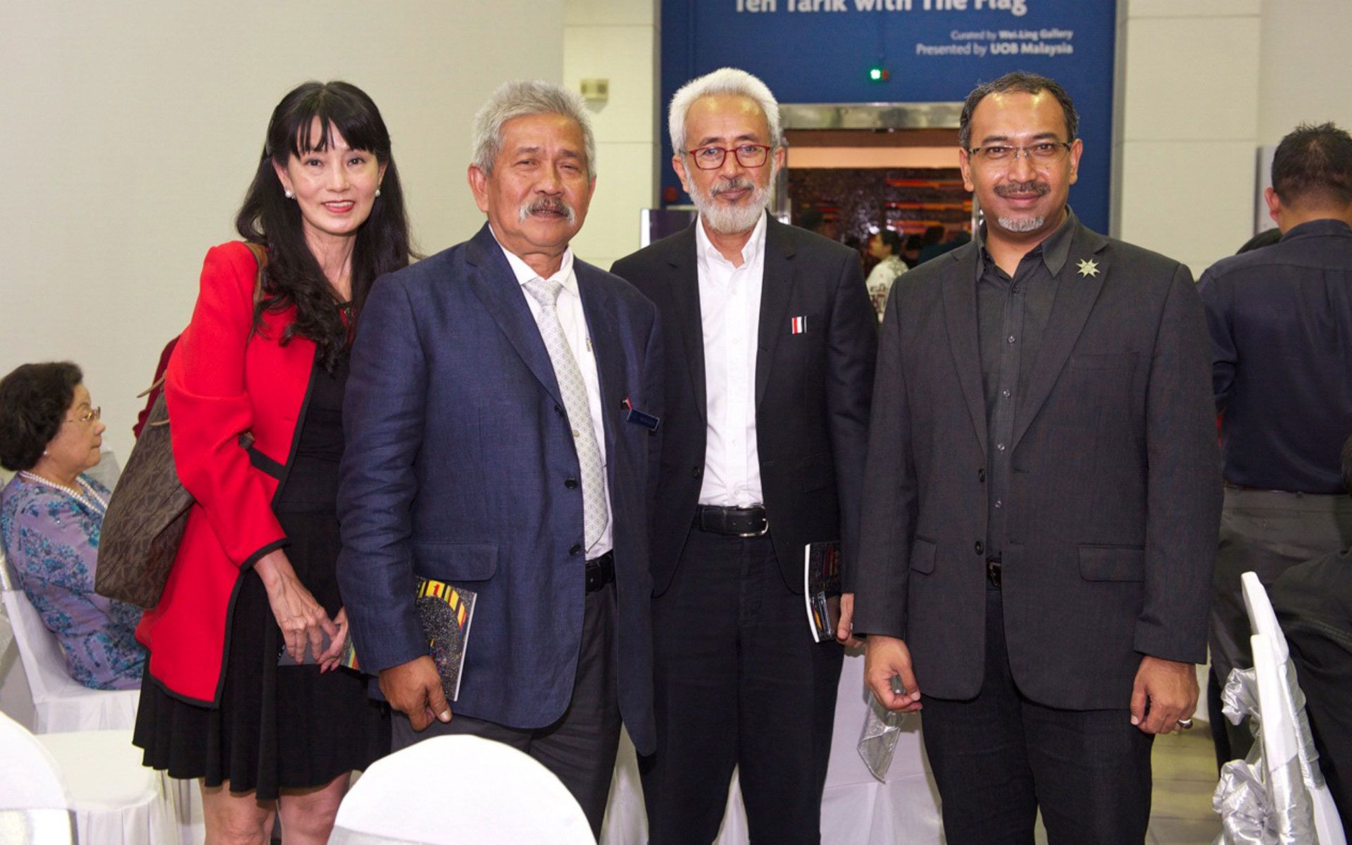 Datuk Tan Pei-Ing, Prof Dato' Dr Mohamed Najib Ahmed Dewa, Raja Kamarul Bahrin and Ezumi Harzani