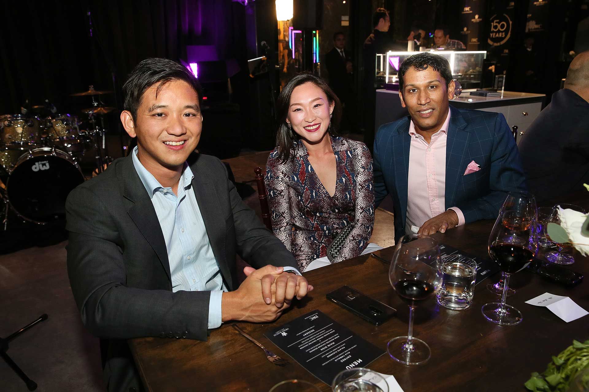 Dato' Chevy Beh, Leah Tan and Anil Abraham