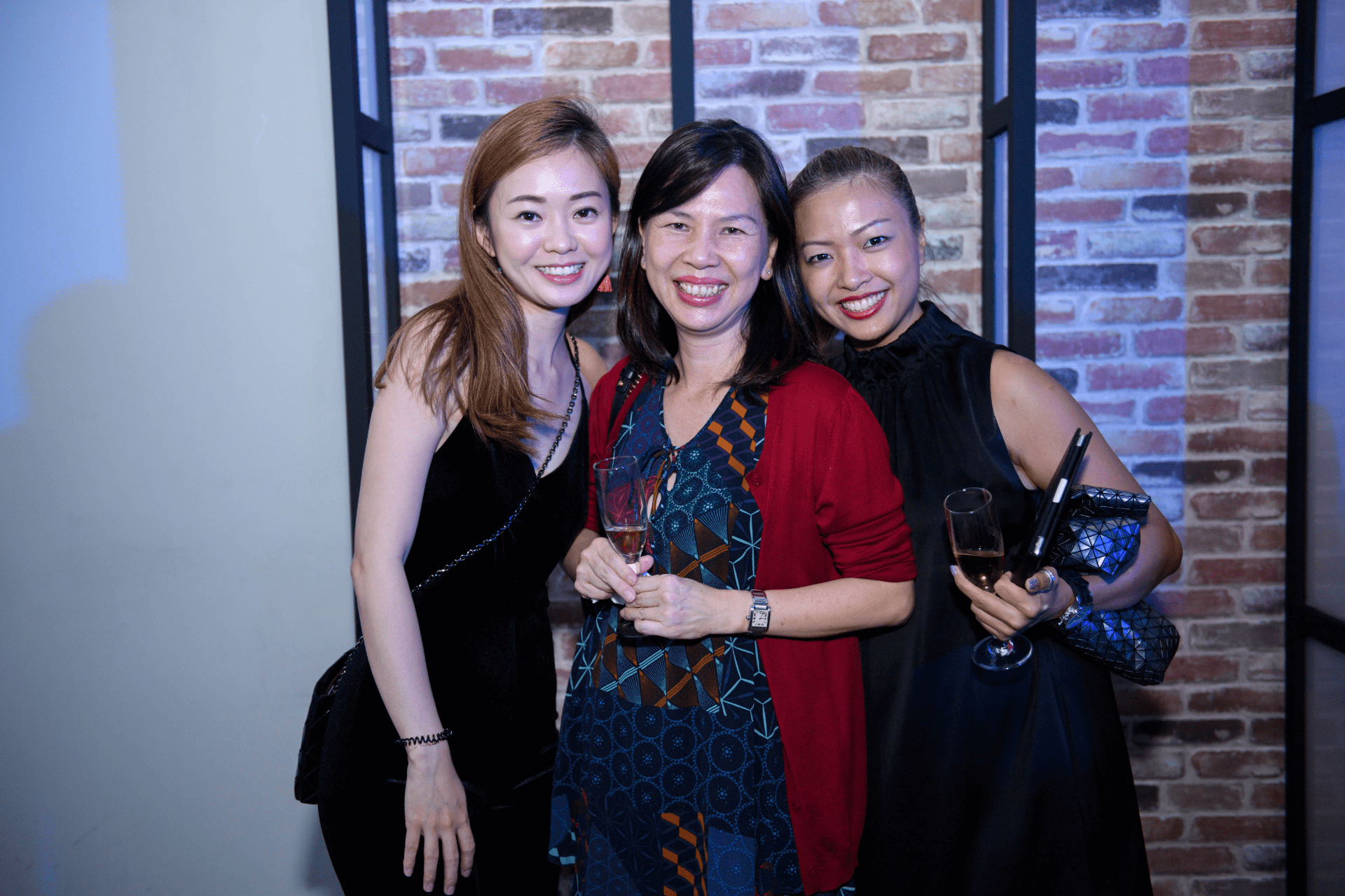 Jesslin Ong, Jasmine Chua and Mona Chew