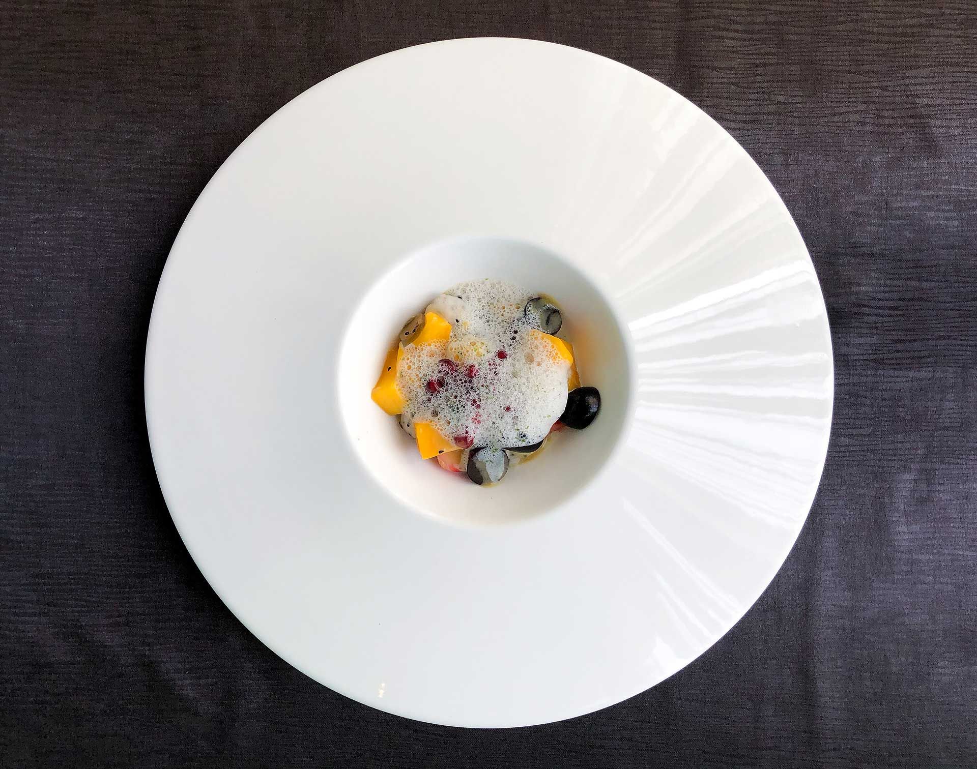 Fruit Salad With Maple Syrup Dressing