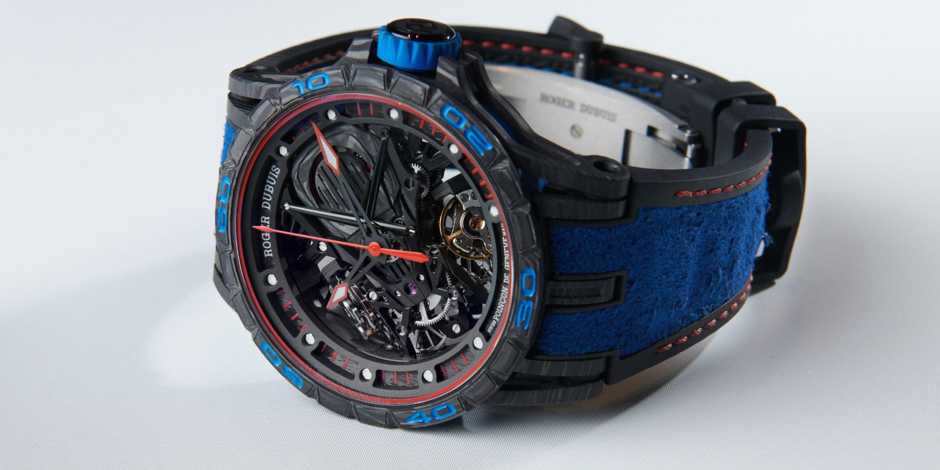 The Aventador S Blue (Photo: Roger Dubuis)