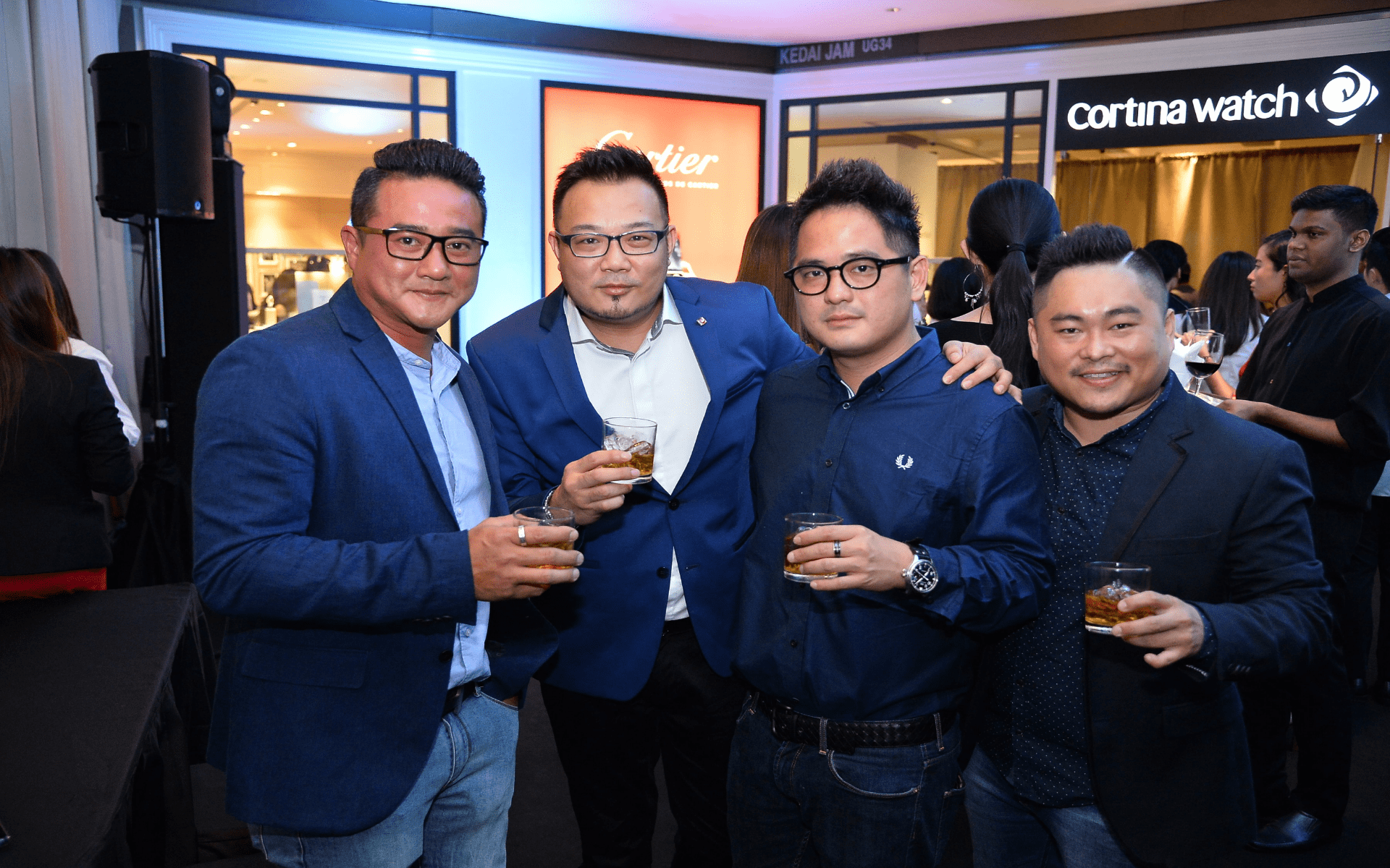 Leo Ng, Trey Ooi, Chan Hong Khoon and Dato' Danny Ch’ng
