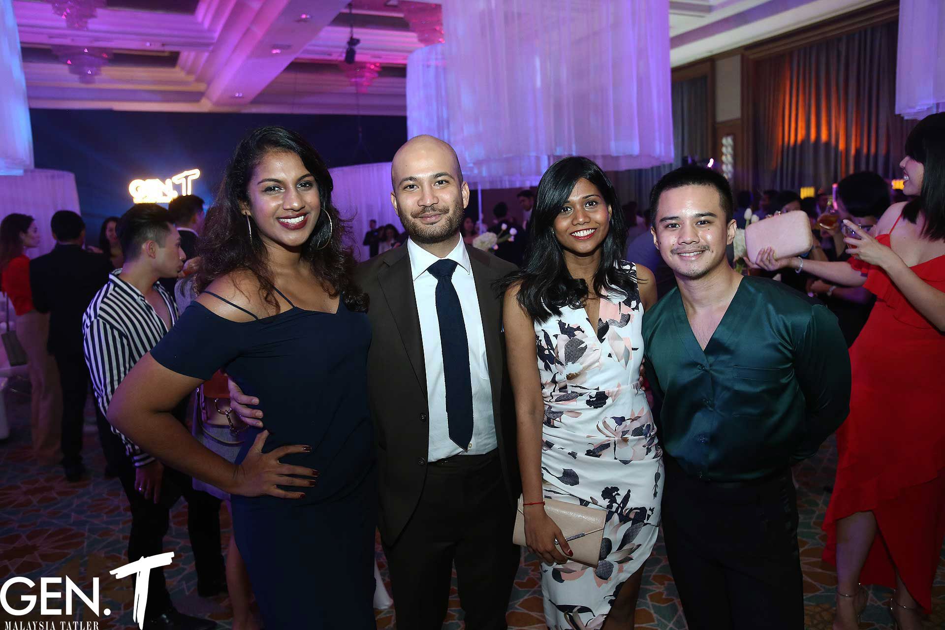 Priyanka Thiruchelvam, Affendy Ali Dally, Navina Raja and Atiyah Athmat