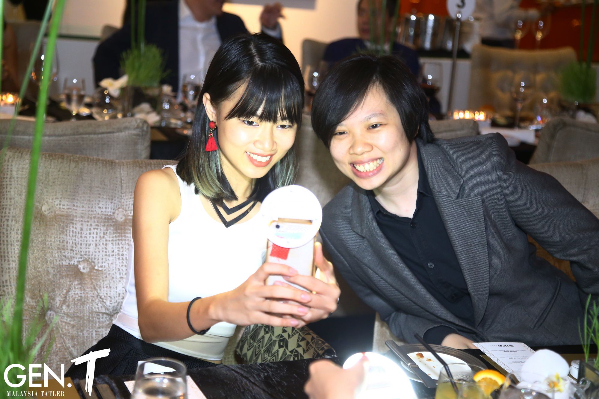 Lee Swee Lin and Kim Lim