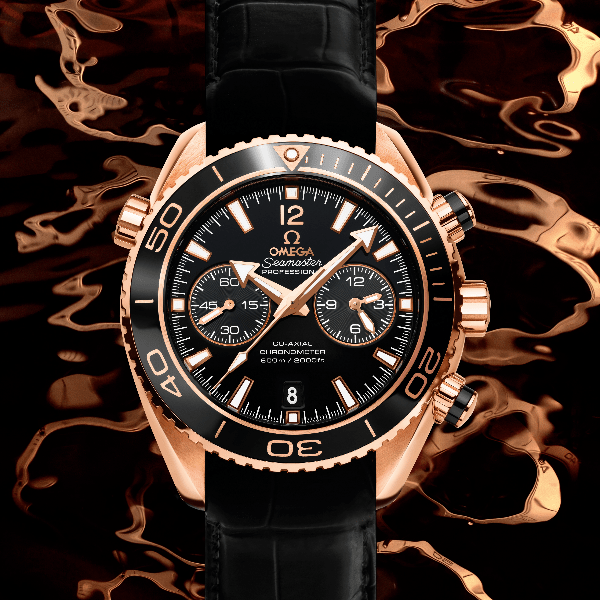 Omega Seamaster Planet Ocean in Ceragold (Photo: Omega)