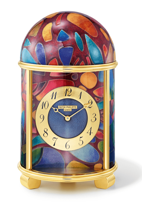 Cubist Fantasy table clock (Photo: Patek Philippe)