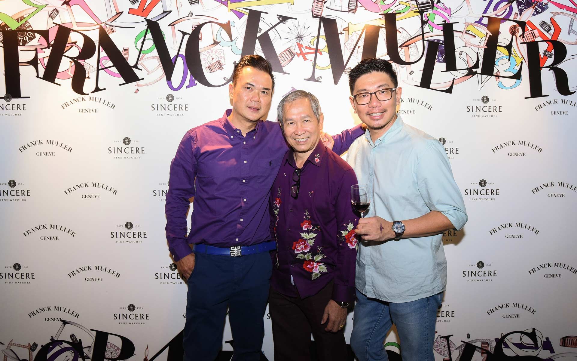Aoo Yok Ming, Liew Yoong Koo and Dato' Lim Wern Siang