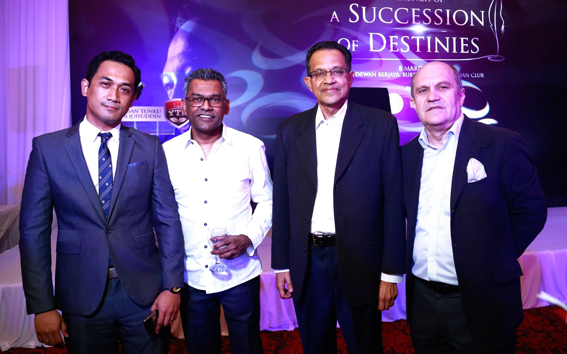 Rahman Rahim, Marcus Francis, Neil Ranaweera and Rainer Buchmann