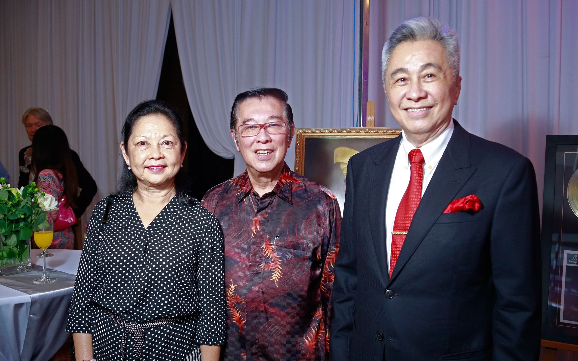 Datin Rita Koo, Dato' Tan Kim Chong and Tan Sri Lim Huah Leong