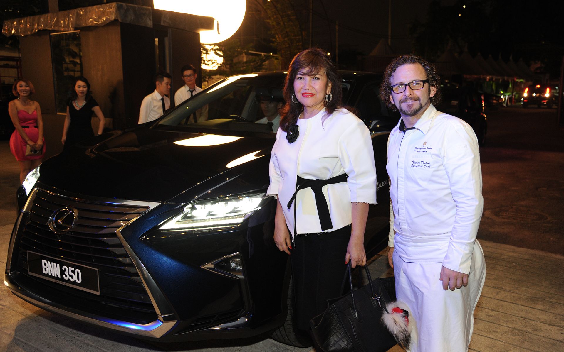 Dato' Rosemarie Wee and Chef Olivier Pistre