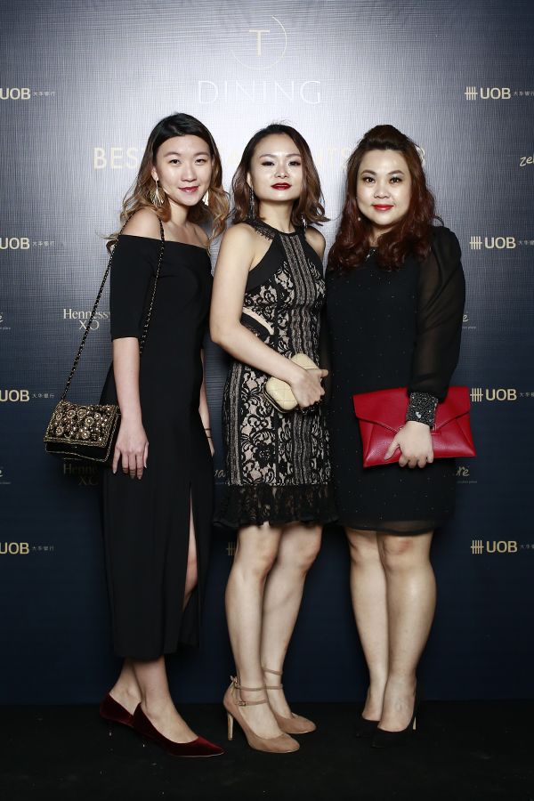 Kim Heon, Melissa Chang and Valerie Teoh