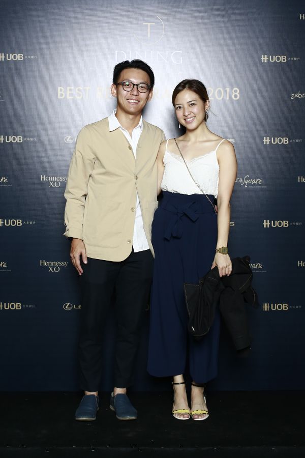 Kenneth Tan and Jaslyn Rangson