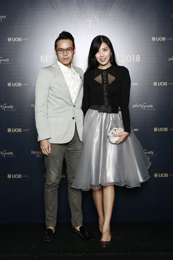 Andrew Ng and Cherlyn Chong