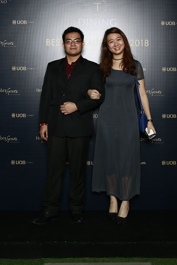 Amin Haziq and Sharon Soon