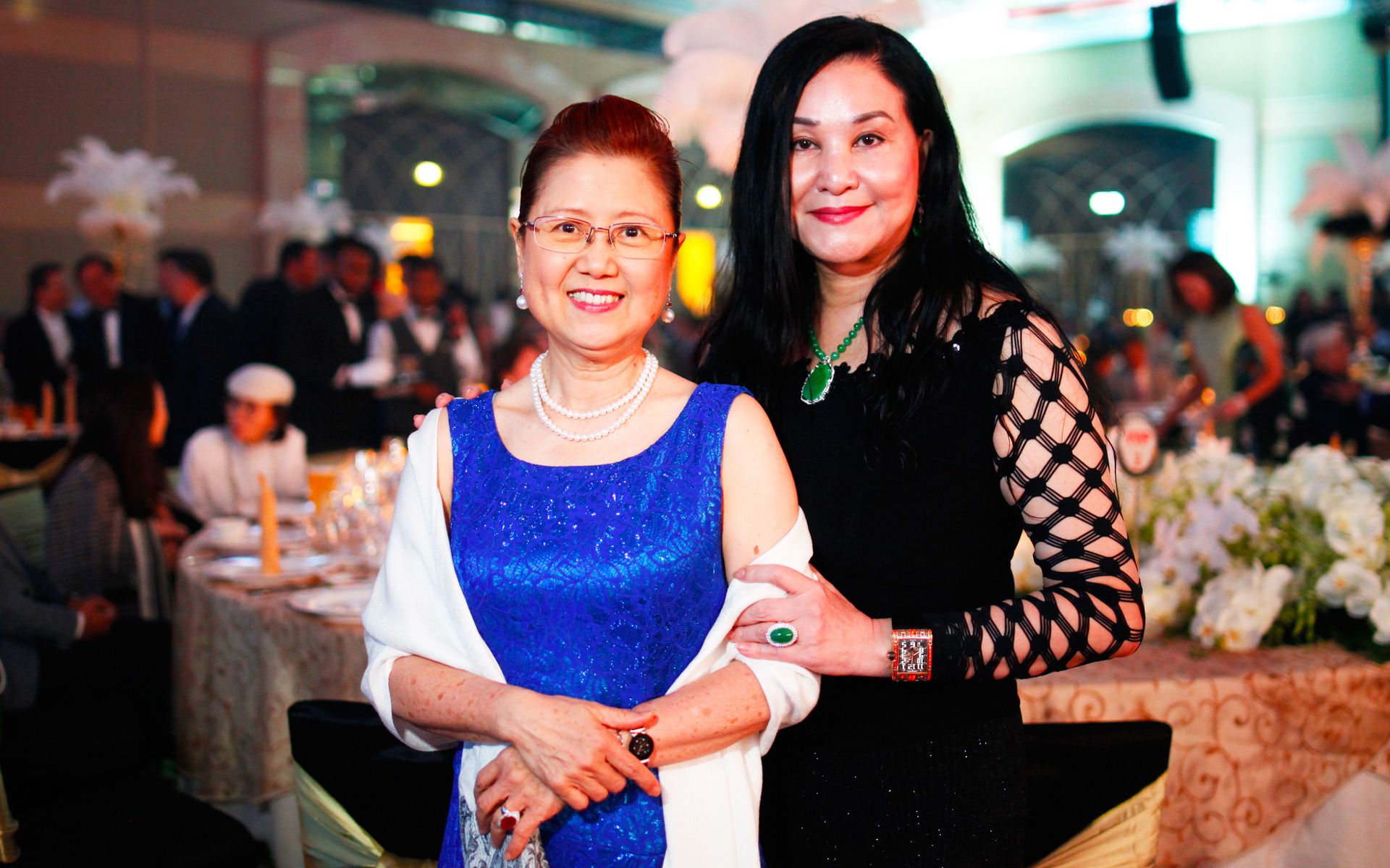Puan Sri Lim Wee Chai and Puan Sri Ta Kin Yao