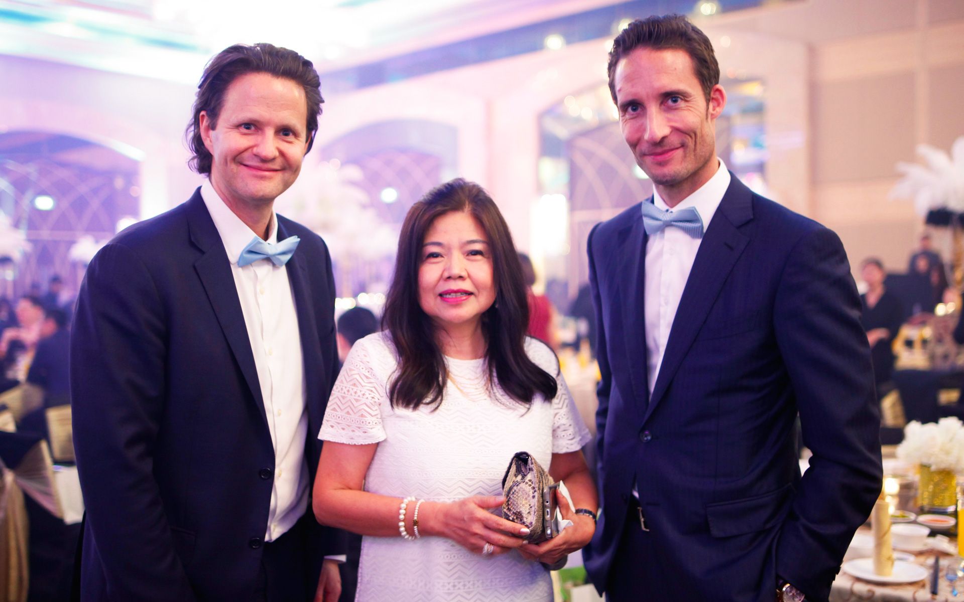 Wolfgang Baier, Carole Ooi and Chris Neff