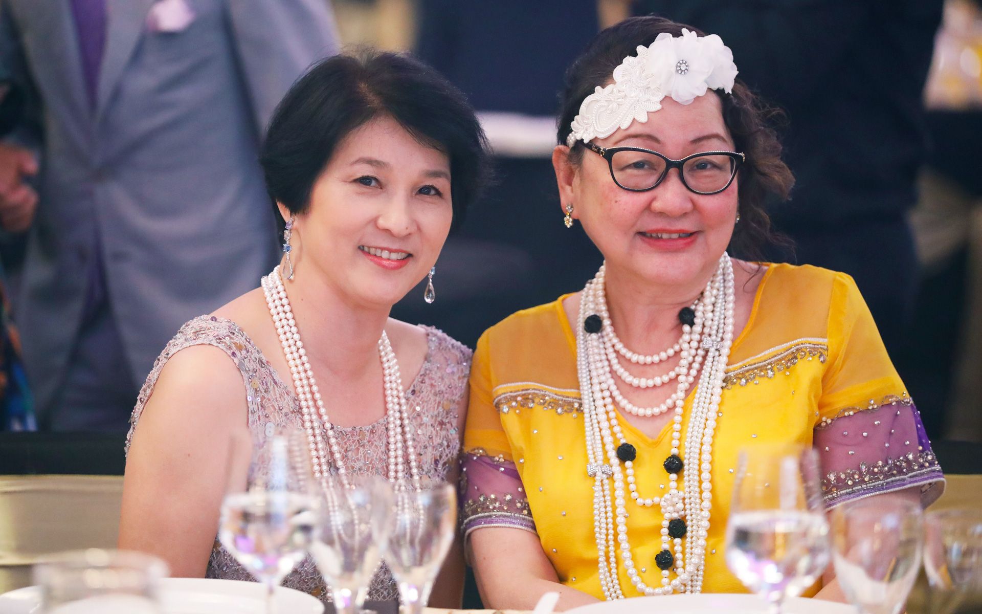 Datin Kwak Leng San and Dato' Joyce Yap