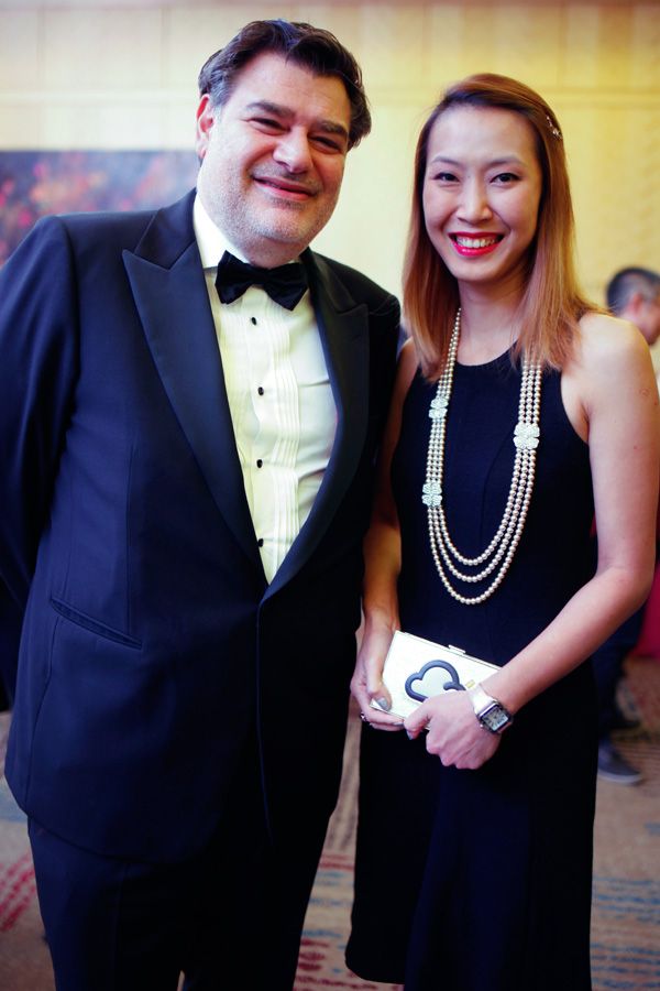 Malek Bekdache and Lau Sook Ping