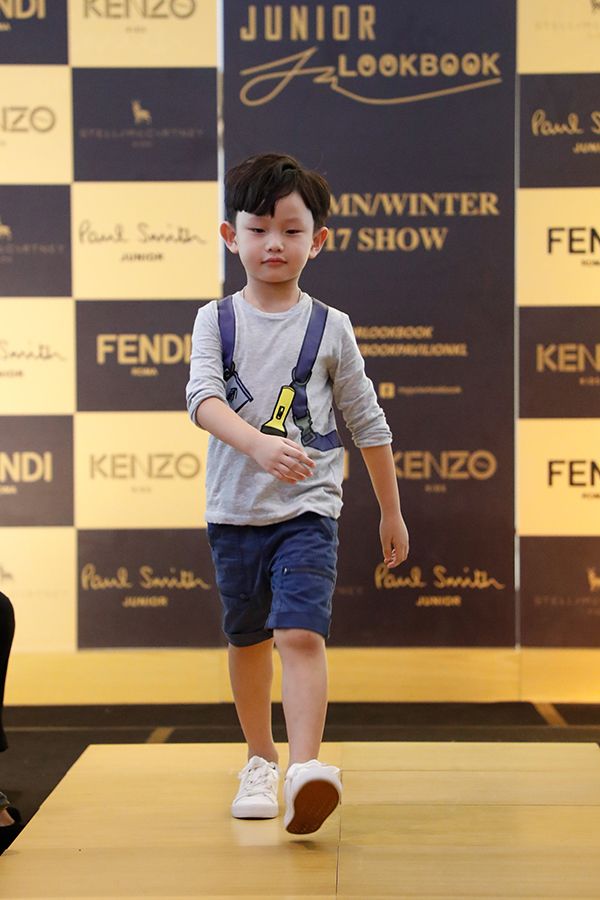 Liew Ming Jun wearing Stella McCartney Kids