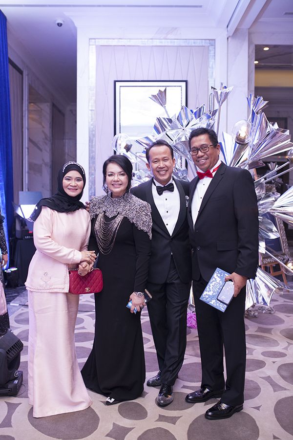 Siti Haidah, Dato' Farisah Mohd Farid, Dato’ Abd Rashid Jabir and Mohd Shah Dato’ Sanad