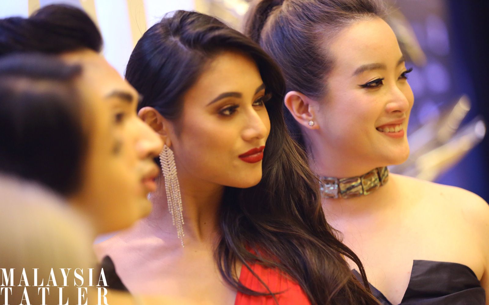 Tunku Elana Khyra and Hannah Kam