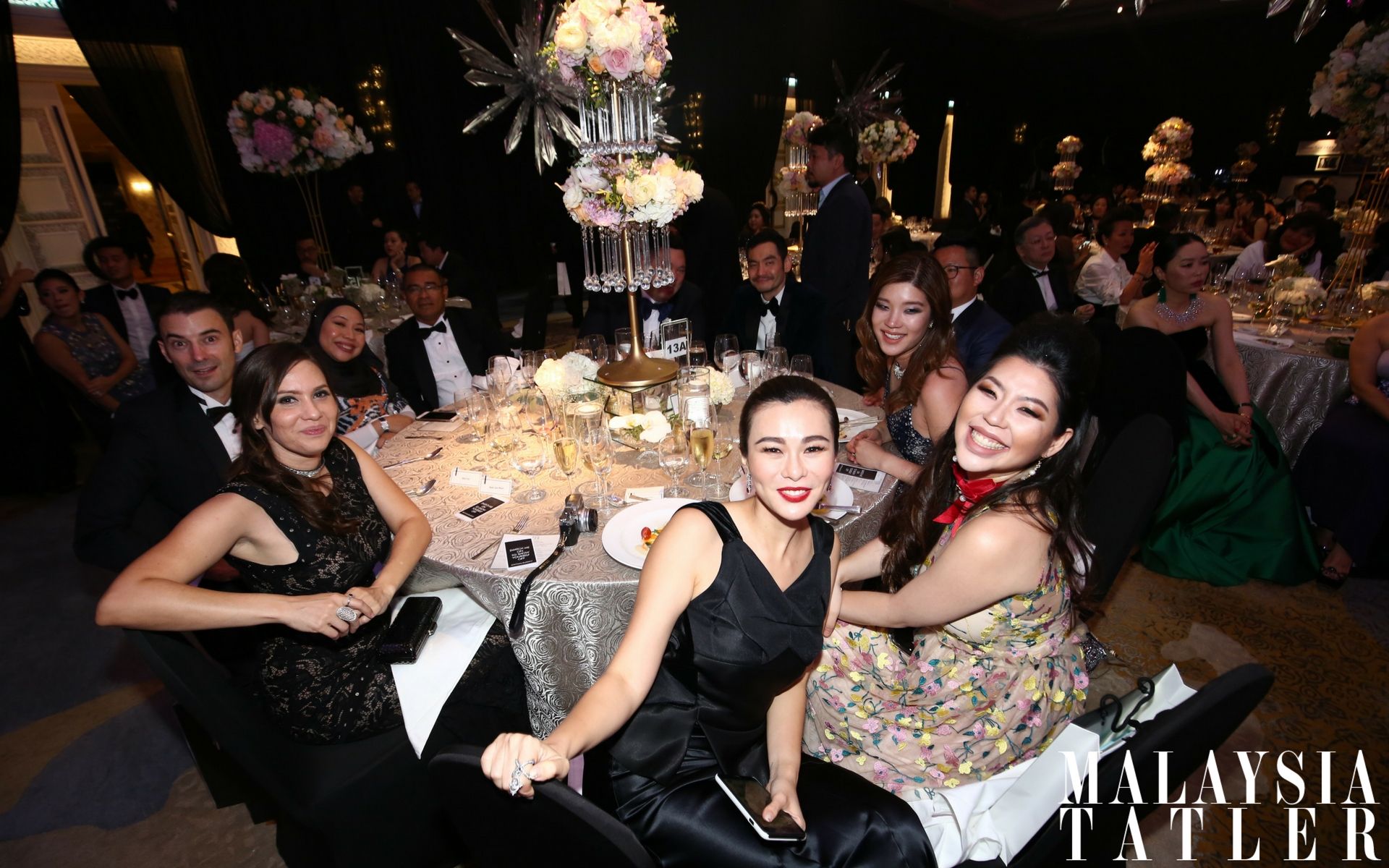 Ricki Fritz, Baida Hercus, Datin Dian Lee, Elizabeth Lee-Yong and Shen-Tel Lee