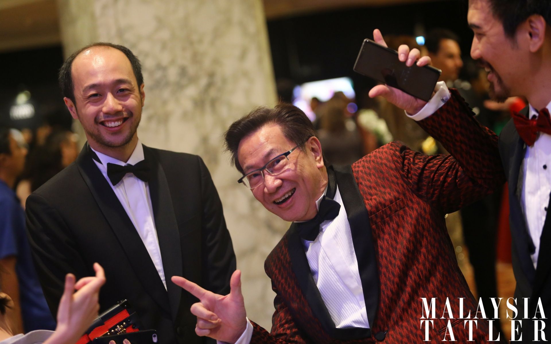 Dion Tan and Dato Simon Foong