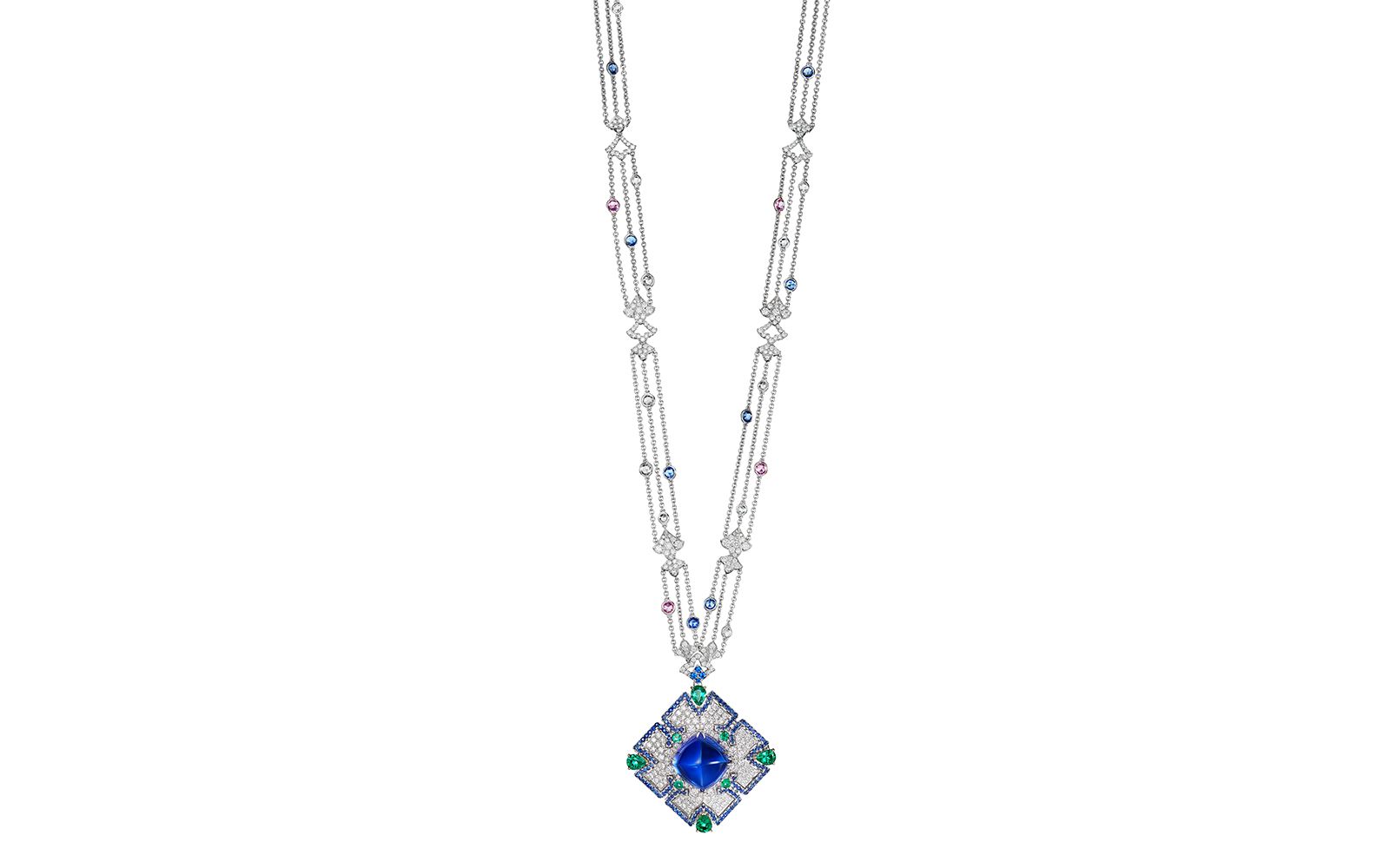 Azure Opulence Necklace by DeGem