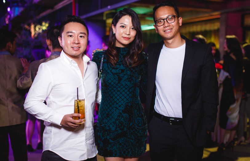 Karl Loo, Sonam Pelden and Jason Kang