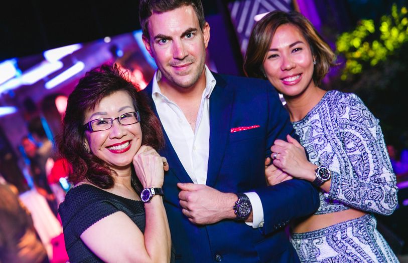 Malaysia Tatler managing director, Florence Fang, chairman and CEO Edipresse Media Asia, Michel Lamuniere, and head of Gen.T Asia, Tamara Lamuniere