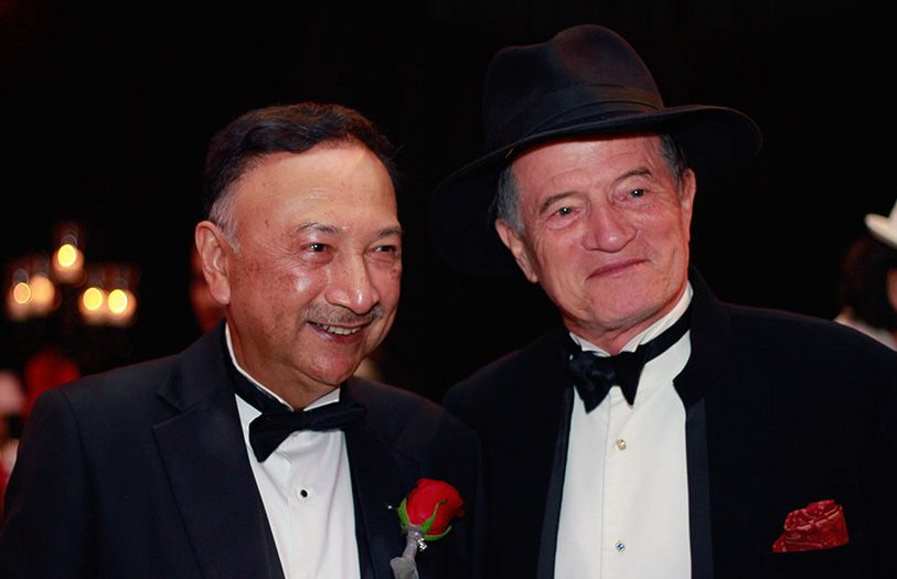 Tunku Dato’ Seri Utama Naquiyuddin and Rolf von Bueren