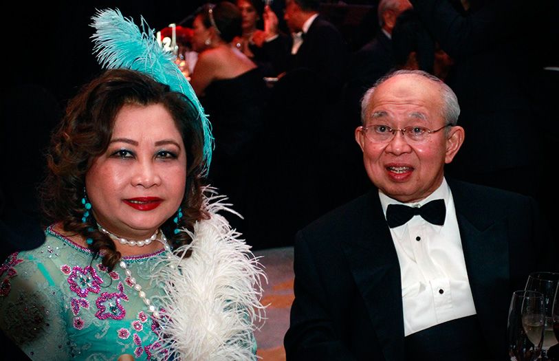 Tengku Puteri Tan Sri Meriam and Tengku Razaleigh Hamzah