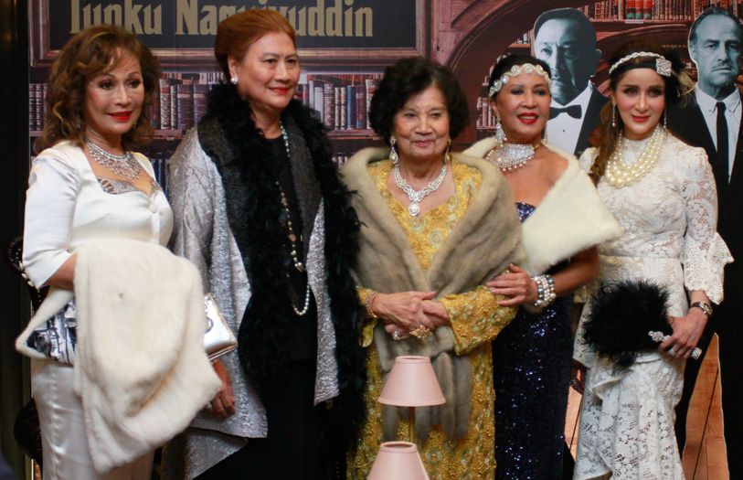 Tunku Nurul Hayati, HRH Tuanku Aishah Rohani, HRH Tuanku Najihah, Che Puan Nora Marzuki and Tunku Dato’ Seri Mimi Wahida Wahman