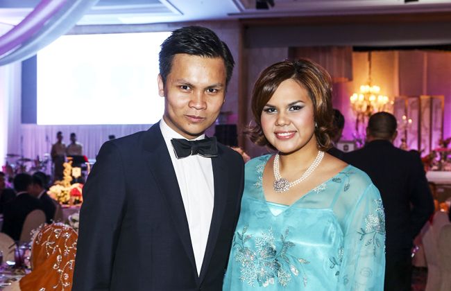 Alia Geneid and Dias Atamkulov's wedding reception in Kuala Lumpur ...