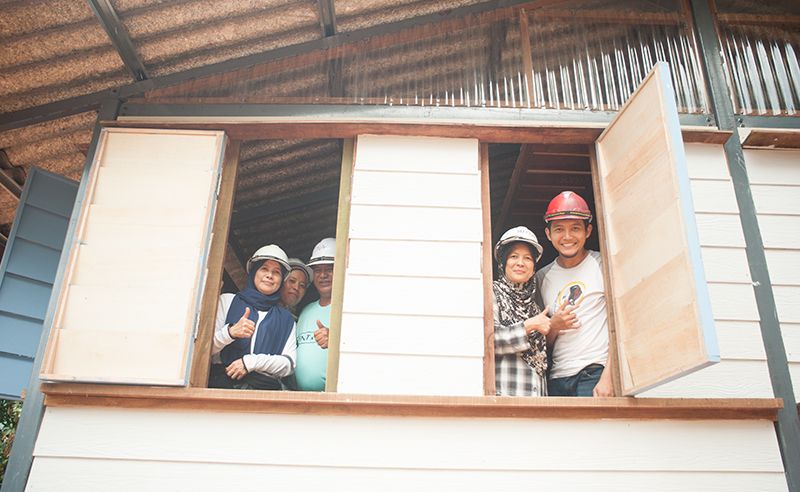 And the home is okayed by its future tenants.