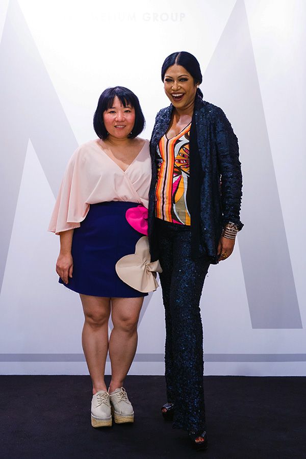 Farha Shaid and Dato' Jasmine Raj