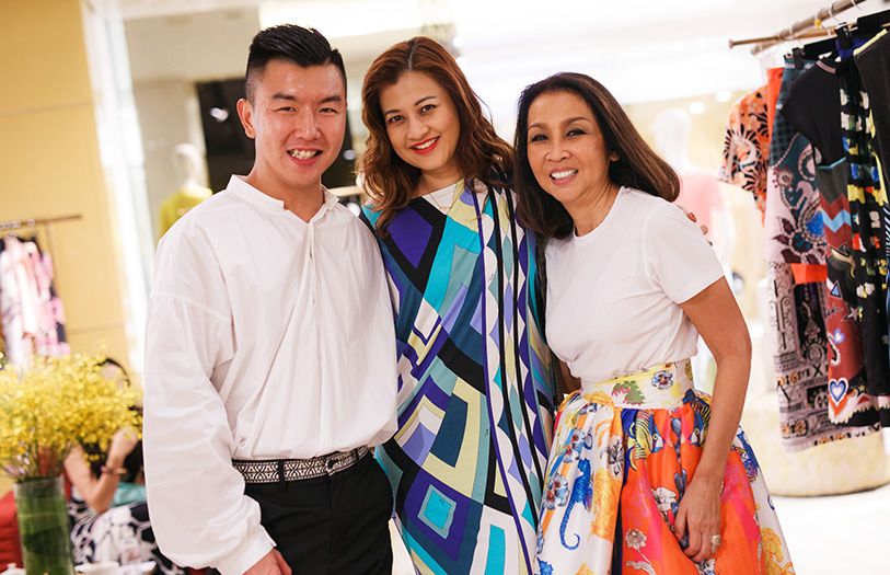 Keith Fan, Meera San and Dato' Seri Farah Khan