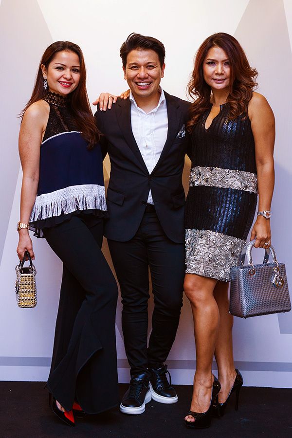 Indah Jonasson, Azizul Idris and Nini Davis