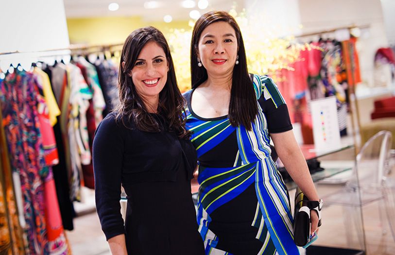 Anna Cordini and Dato' Flora Ong