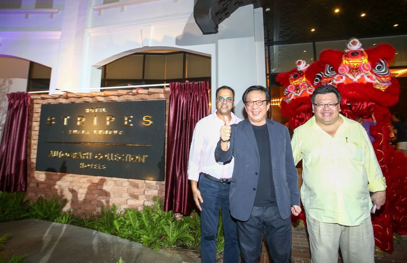 Raj Menon, Tan Sri Francis Yeoh and Dato' Mark Yeoh
