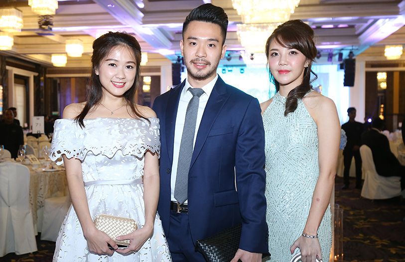 Teh Jenni, Malcolm Lee and Carmen Ng