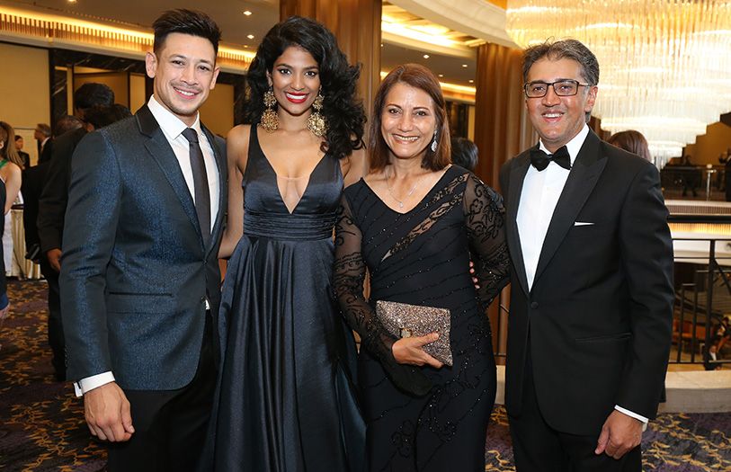 Peter Davis, Thanuja Ananthan, Dato' Yasmin Yusuff and Amarjit Chhina