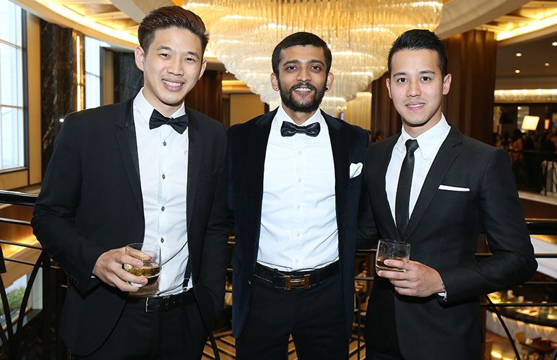 Jeremy Chan, Mahesha Paramajothy and King Quah