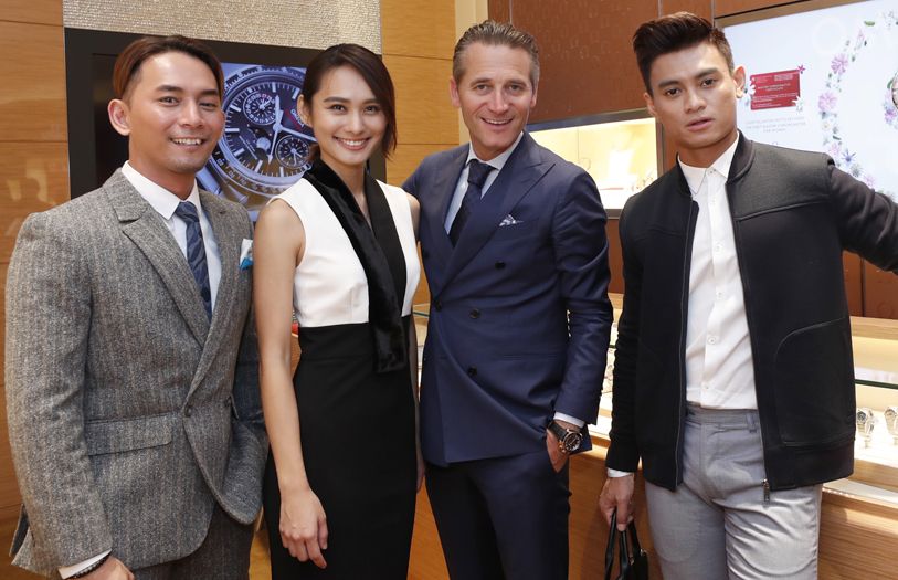Andre Amir, Lenna Lim, Raynald Aeschlimann and Fiqrie Dahari
