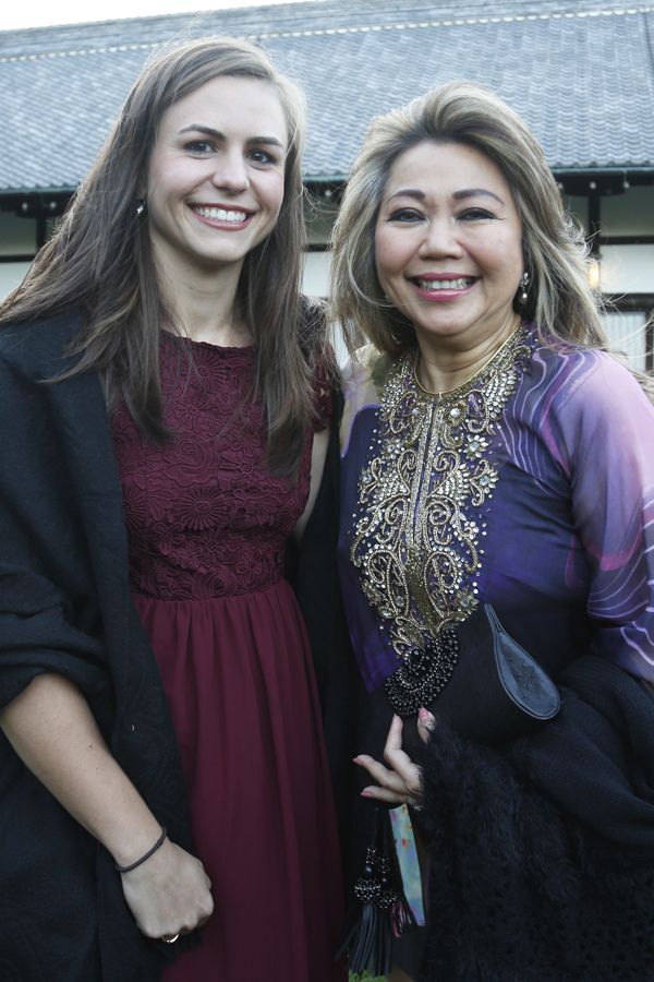 Louise Winsnes and Datin Rahmah Umemoto