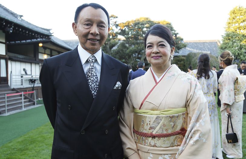 Tengku Tan Sri Abdullah Abu Bakar and Puan Sri Dato' Habibah Yusoff